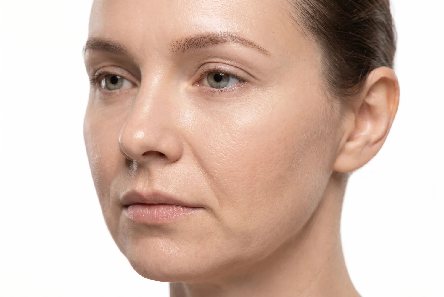 Flacidez facial leve a moderada candidata a hilos tensores